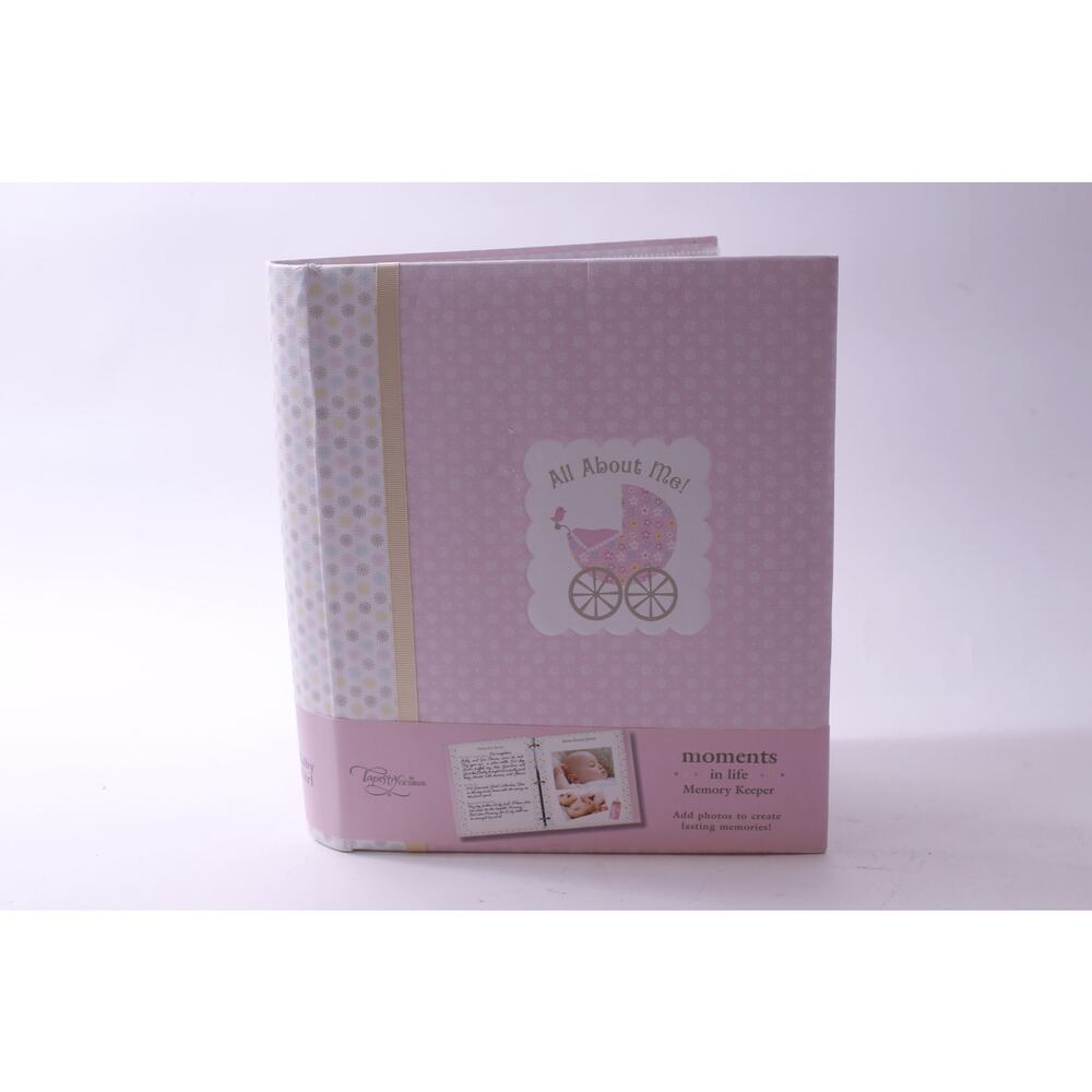 All About Me, Baby Album, Memory Keeper, 3-hole Binder, Gibson, ~ 260122-WH 918